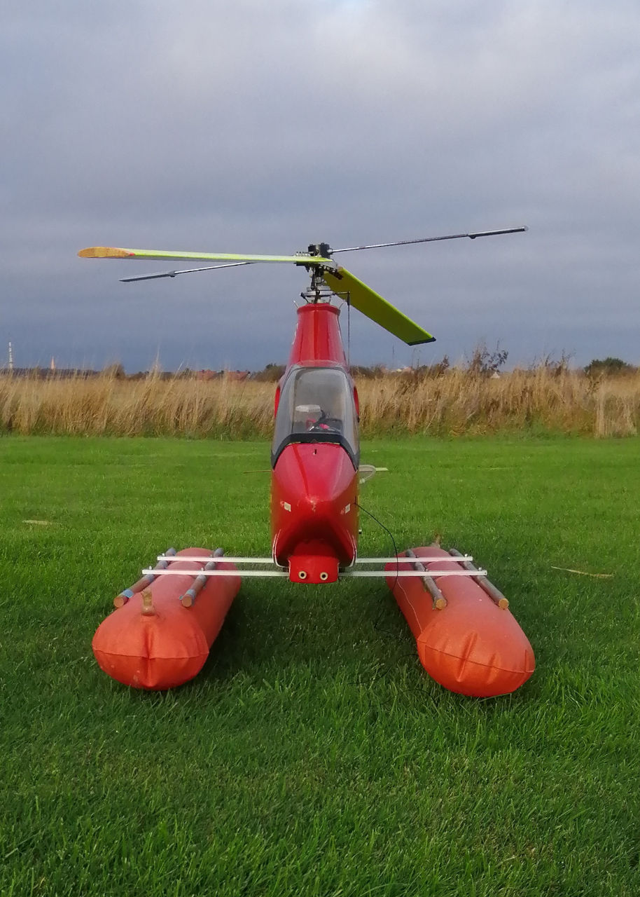 Elektrische Hegi-Cobra mit Schwimmern